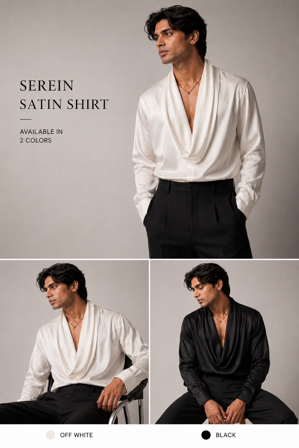 Serein Satin Shirt